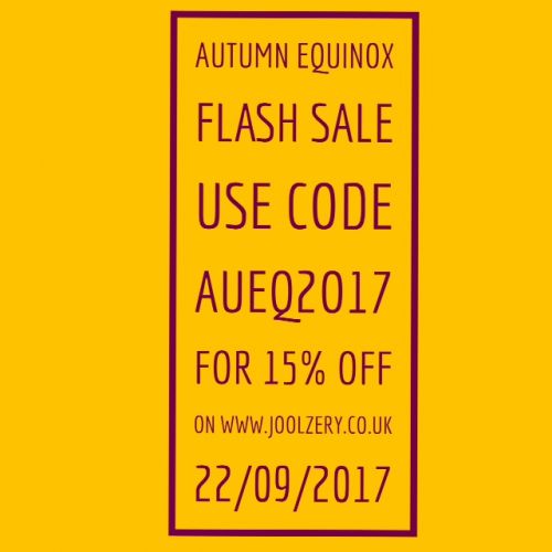 2017 Autumn Equinox Flash Sale Voucher Code